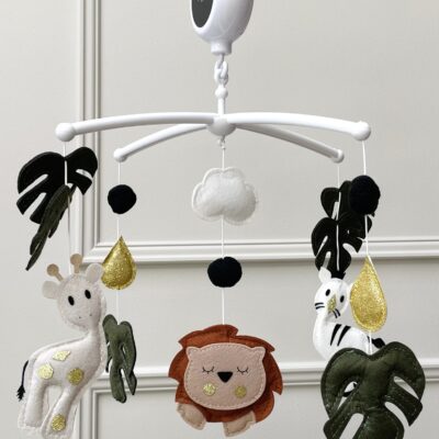 Kiekepiep Muziekmobiel Jungle Wit